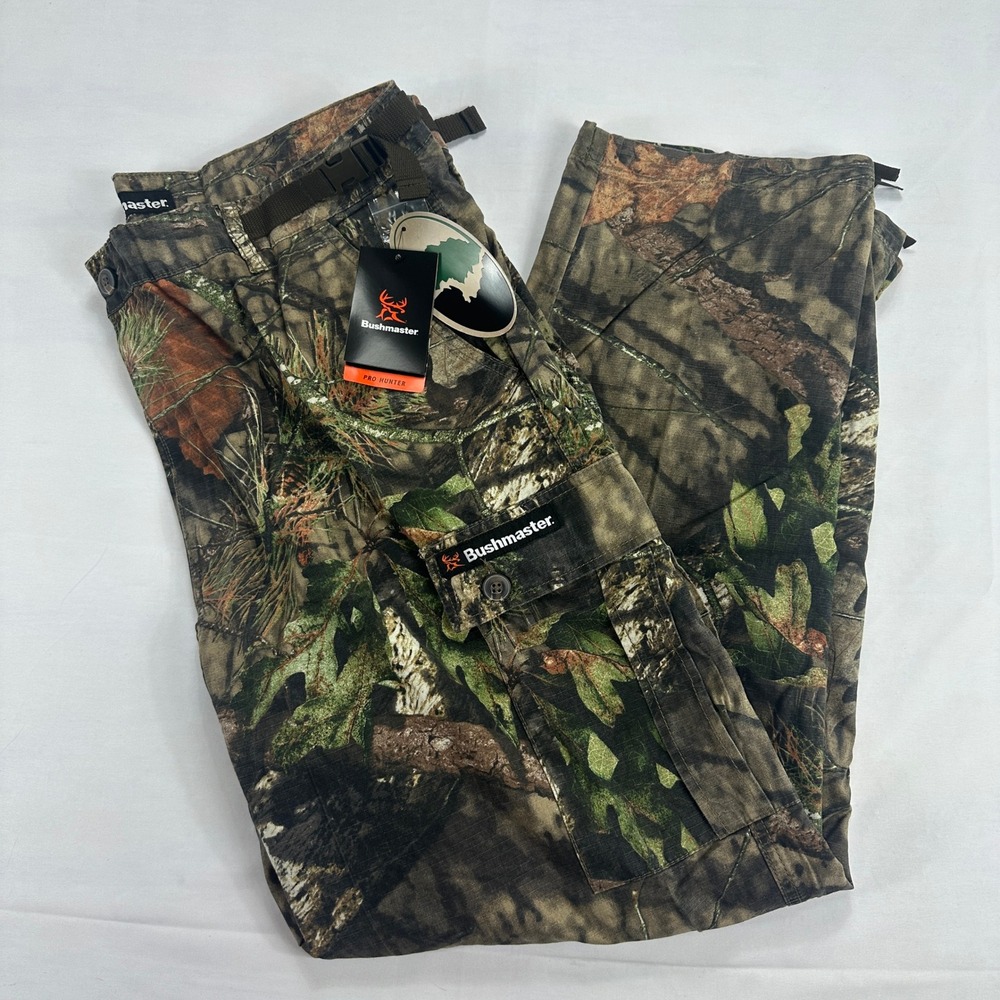 Bushmaster Pro‎ Hunter Camo Cargo Pants Mens XL Hunting Outdoor New With Tag